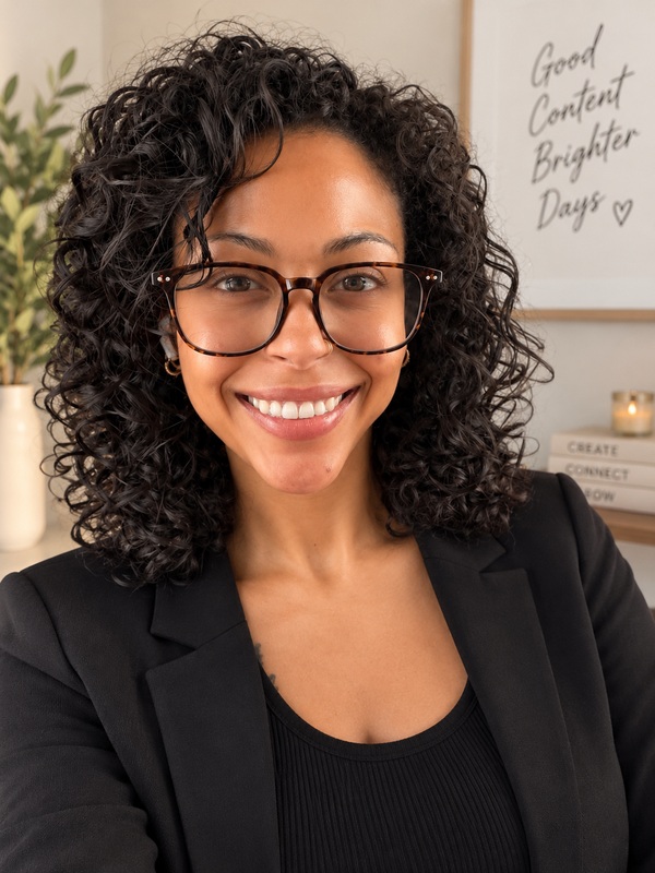 Kelcie Richno, creator and editor behind Kelcie Please